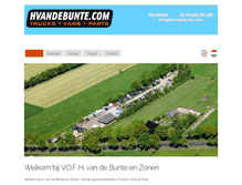 Tablet Screenshot of hvandebunte.com